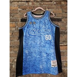 Crenshaw Basketball Jersey Nipsey Hussle 60 Blue Mens 2XL Hip Hop Music HGC 2018